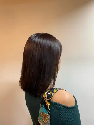 ミディアム 🫧縮毛矯正🫧ai hara🫧表参道のヘアスタイル