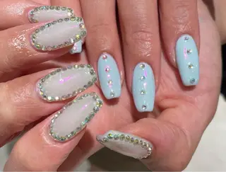 ネイル Lee Nails チップ長さだし専門店のネイルデザイン