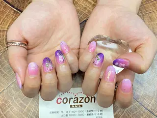ネイル corazon所属・ネイリスト aicoのネイルデザイン