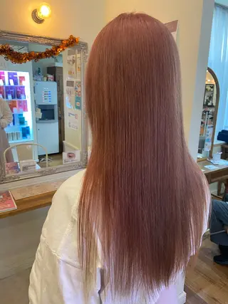 ロング 平塚/顔周りレイヤー /寒色/きゅうとのヘアスタイル