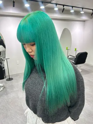 ロング 【色落ちまで可愛い】 mao🐩💜のヘアスタイル