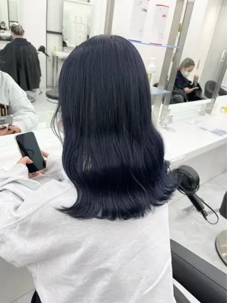 ロング カラー ヘアアレンジ ♥️うる艶暖色 銀座♥️mioのヘアスタイル