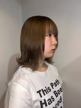 カラー スギヤマ シユのヘアスタイル