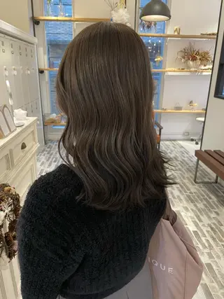 セミロング フェイシャルエステ＆まつげサロン　La Pleine Lune【プレーヌリュンヌ】所属・YURI /まつげパーマのヘアスタイル