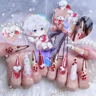 ネイル HAPPINAS れん┊痛ネイル&3Dのネイルデザイン