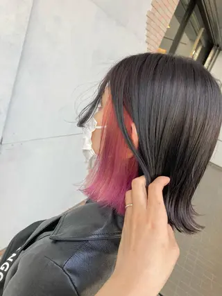 ショート カラー SHAFT Ieiriのヘアスタイル