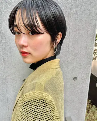 ショート 菊地 万佐久のヘアスタイル