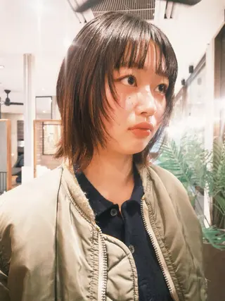 ショート GUESTs所属・優音 /YUi/パーマのヘアスタイル