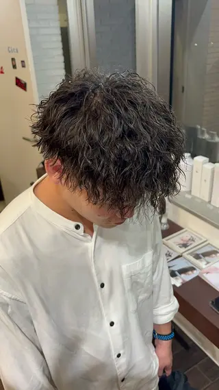 パーマ メンズ Coeur所属・Hazu 【パーマ特化美容師】のヘアスタイル