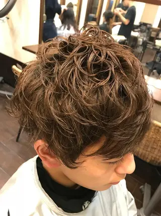 パーマ メンズ 店長担当🌟 矢吹ガブリエル🌟のヘアスタイル