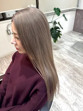 ロング カラー 矢場町/ダブルカラー /レイヤー/アリサのヘアスタイル