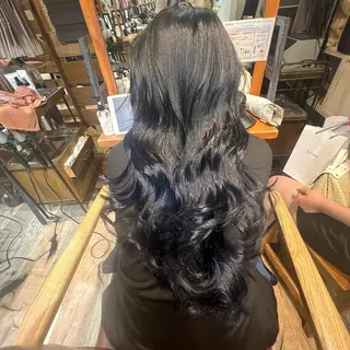 ロング カラー 艶髪／シールエクステ 🌻ノゾミ🌻のヘアスタイル