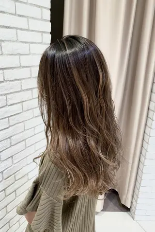 セミロング カラー Ash 戸田公園店のヘアスタイル
