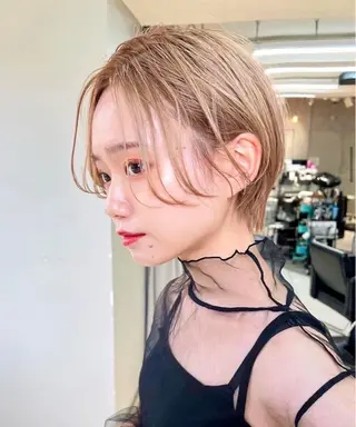 ショート Ami♡表参道 ピンク/ラベンダーのヘアスタイル