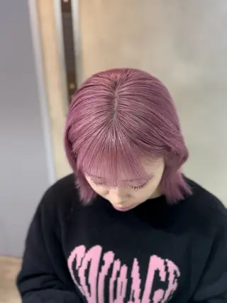 ミディアム カラー ルーツカラー/ デザインカラー/井川のヘアスタイル