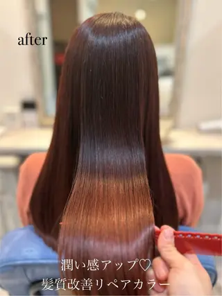 ロング CLEAR所属・CLEAR 杉山のヘアスタイル