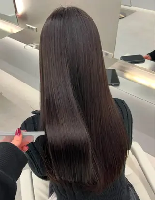 ロング カラー 美容室lei miu所属・ゆみ／ lei miuのヘアスタイル