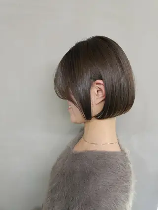 ショート カラー Bob &髪質改善 NEMOTOのヘアスタイル