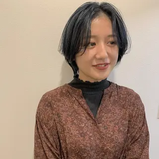 カラー MARU レイヤー/パーマのヘアスタイル