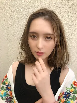 ミディアム Grege所属・恵比寿/メンズ ／髪質改善🍃金丸のヘアスタイル