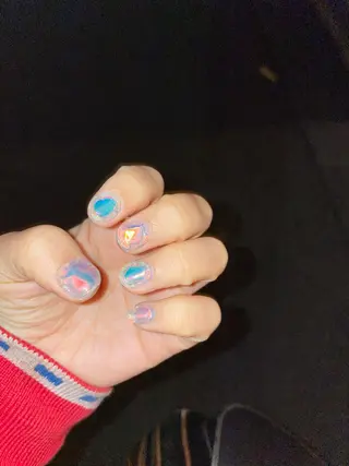 ネイル 新井 ひなののネイルデザイン