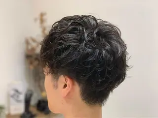 パーマ メンズ ジェム　ラ　プレゼンス所属・横山 ひかりのヘアスタイル
