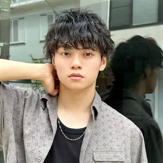 ショート ACES所属・メンズ/渋谷/ かわかみひかるのヘアスタイル