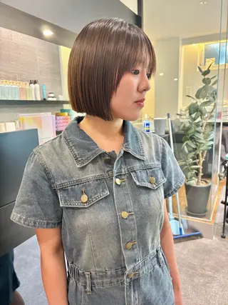 ショート ダブルカラー🦖 /髪質改善⚡️しおりのヘアスタイル