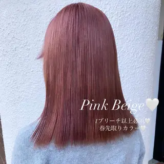 ショート カラー ブリーチなしWカラー 🎀韓国ヘア/amiのヘアスタイル