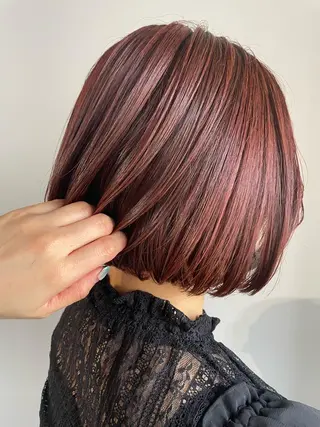 ショート カラー ヘアアレンジ キッズ マツエク・マツパ アイブロウ 透明感カラー/推しカ ラー☁️JURAのヘアスタイル