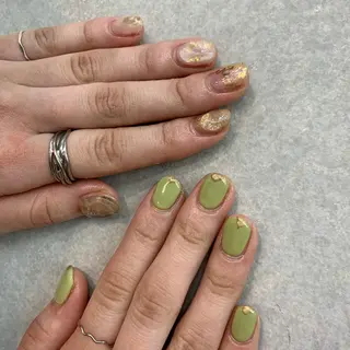 ネイル 【淡色color/ nail】maikoのネイルデザイン