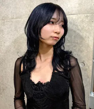 ミディアム カラー ARUE所属・🫧RIRI 🫧のヘアスタイル