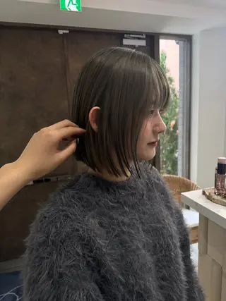 ショート ボブ/ハイトーン🪽 堀内志茉🍀のヘアスタイル