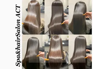 ミディアム ヘッドスパ 髪質改善 ACTのヘアスタイル