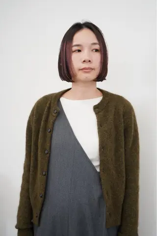 ショート カラー Lann    HAIR•MAKE所属・渡邉 琢也のヘアスタイル