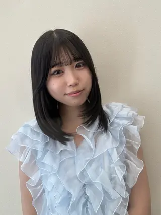 カラー Defi【ディフィー】所属・defi/ rinaのヘアスタイル