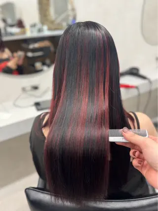 カラー ︎🌟YUYA/複雑 履歴/デザインカラーのヘアスタイル