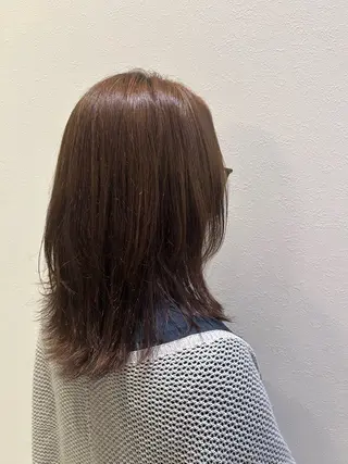 ミディアム 蓑屋 香心のヘアスタイル