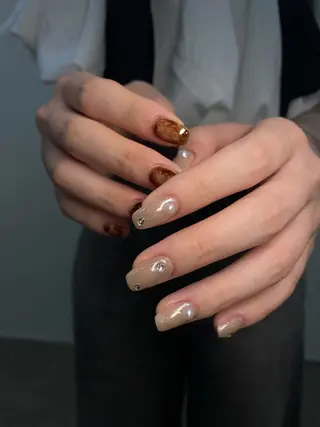 ネイル mew (ミュー)所属・y nahoのネイルデザイン