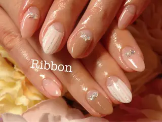 ネイル トップネイリスト Ribbon立川店のネイルデザイン