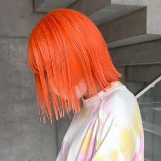 ショート 🚨ダメージ最小限ブ リーチ特化🚨ミユウのヘアスタイル