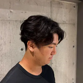 ショート パーマ メンズ 🍎ダブルカラー/ ショートボブ🍎リオのヘアスタイル