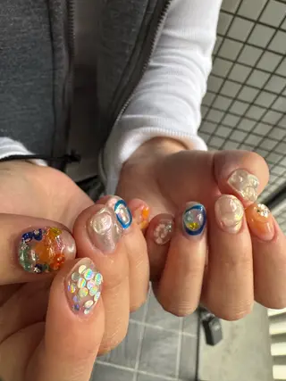 ネイル MITSUKI🪡 海外/個性派/ロングのネイルデザイン