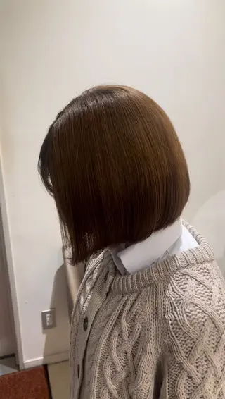 ミディアム カラー 💖大人韓国ヘア💖 韓国艶カラー【銀座】のヘアスタイル