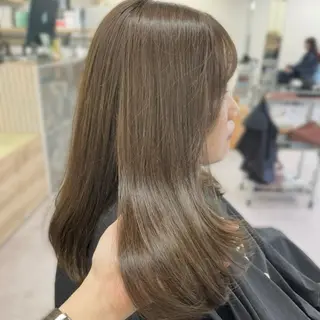 セミロング カラー HACHI所属・HIYORI👶🏻 🤍カラーモデル募集のヘアスタイル