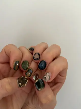 ネイル private nail salon &sumika所属・三輪 絢香のネイルデザイン