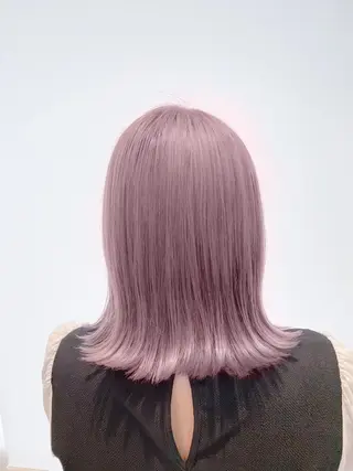 ミディアム カラー mahalo hair design所属・ハイトーン特化 川井優汰のヘアスタイル