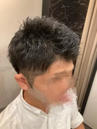 ショート メンズ trim渋谷店所属・徒歩3分ビジネスマン カット👦🏻うしだのヘアスタイル