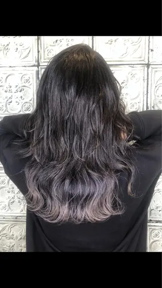 セミロング カラー 山田 由貴のヘアスタイル