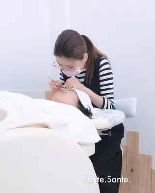 マツエク・マツパ Sante. Sante.所属・田中 真澄美のエステ・リラクイメージ